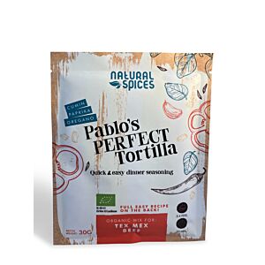 Pablo's Perfect Tortilla - Natural Spices 