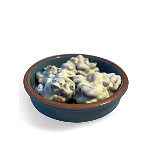 Chocolade Pindarotsjes - Wit  met cranberries