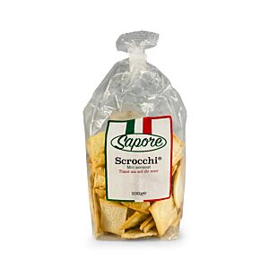 Scrocchi met zeezout
