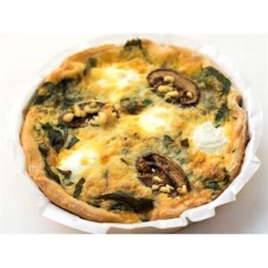 Quiche met ricotta en spinazie 